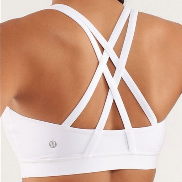 lululemon athletica Other - Lululemon energy bra white women’s size 4
